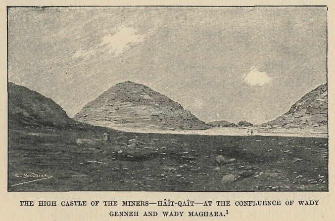 164.jpg the High Castle of The Miners--hat-qat--at The
Confluence of Wady Genneh and Wady Maghara 
